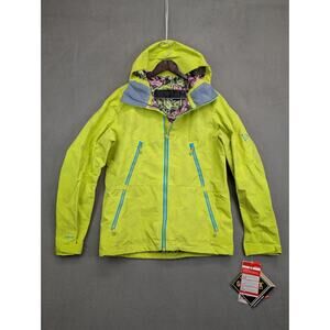 Burton [ak] 3L GORE-TEX Jacket Men’s SMALL Green Hooded Snowboard